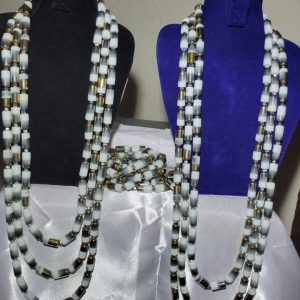 Royal White Beads Set For All Events