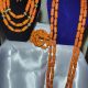 Beautiful Couple Stick Coral Beads Set